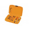 DEWALT Pogłębiacz + Uchwyt + Wiertło pilot + PZ2 + Pogłębiacze + Wiertła