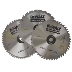 Zestaw tarcz do drewna 305 x 30 mm DeWalt DT1174 3 szt.