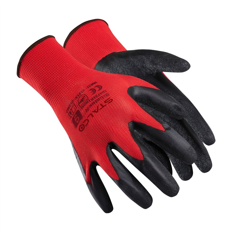 Rękawice poliestrowe S-LATEX R 8”  S-47344