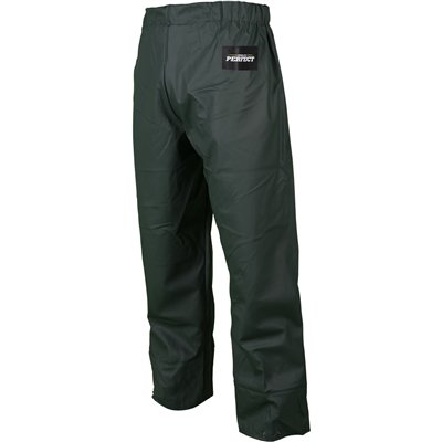 Spodnie przeciwdeszczowe AQUA T zielony 3XL  PERFECT S-78152