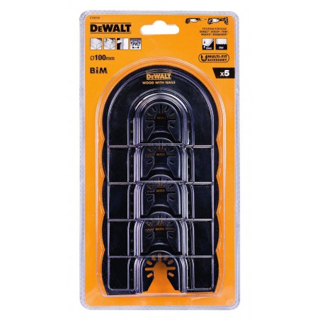 Brzeszczoty do cięcia drewna - 5 sztuk Dewalt DT20729