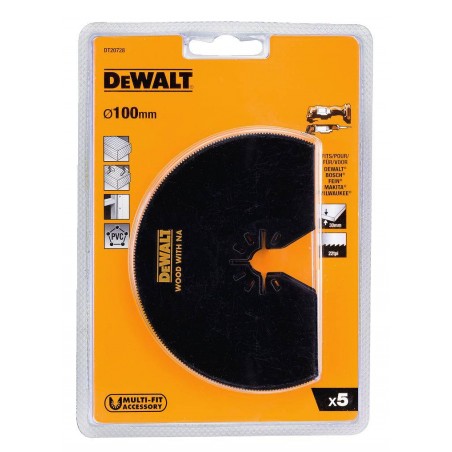 Brzeszczoty do drewna z gwoździami - 5 sztuk Dewalt DT20728