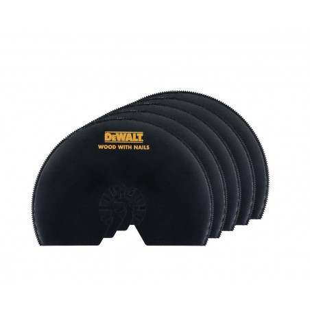 Brzeszczoty do drewna z gwoździami - 5 sztuk Dewalt DT20728