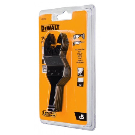 Brzeszczoty do cięcia drewna i PVC - 5 sztuk Dewalt DT20726