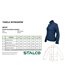 Bluza polarowa damska BECKY granatowy L  S-44535