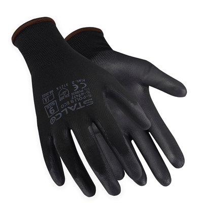 Rękawice poliestrowe S-POLI B ECO 10”  S-47418