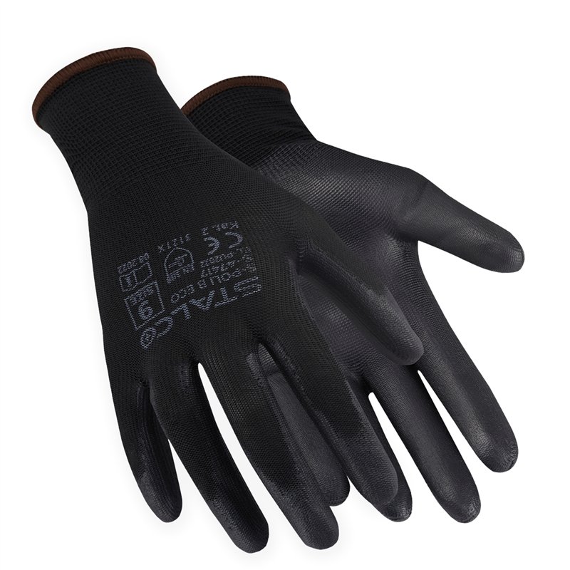 Rękawice poliestrowe S-POLI B ECO 10”  S-47418