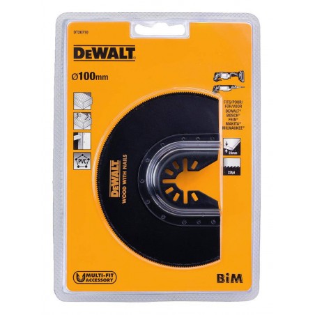 Brzeszczot do cięcia Drewna z gwoźdzmi Dewalt DT20710