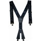 Szelki do spodni BRACES czarny  PERFECT S-79089