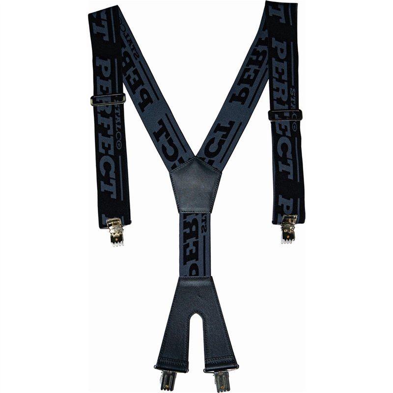 Szelki do spodni BRACES czarny  PERFECT S-79089