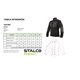 Bluza polarowa męska OXFORD czarny 4XL  PERFECT S-78890