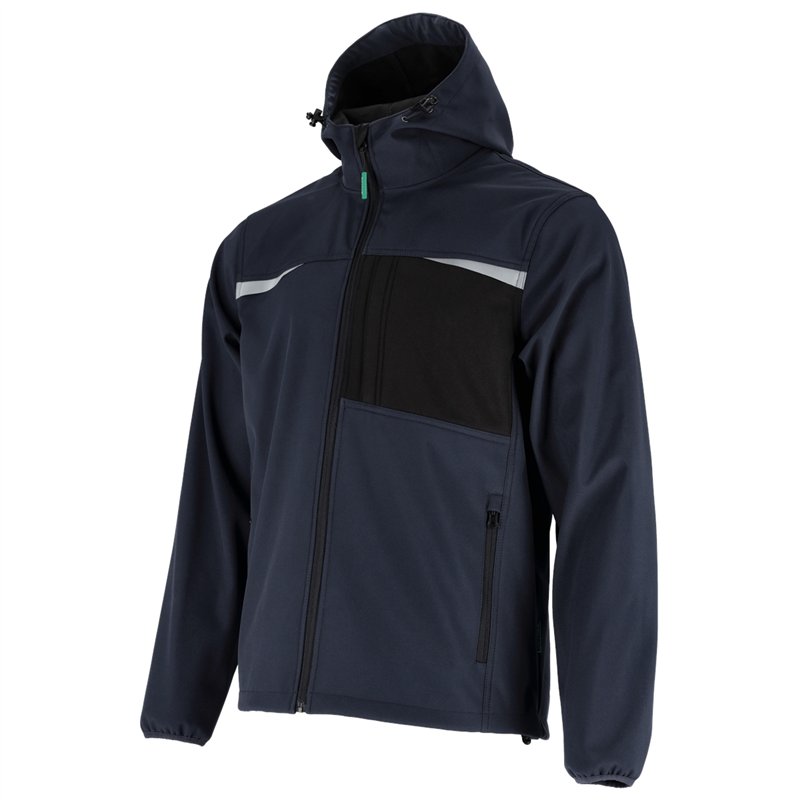 Kurtka softshell męska ROCK granatowy M  S-51746