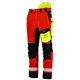 Spodnie antyprzecięciowe PILAR czerwony 2XL  PERFECT S090100005