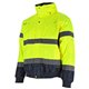 Kurtka ocieplana ostrzegawcza męska BOMBER 3in1 żółty 3XL  S090700022