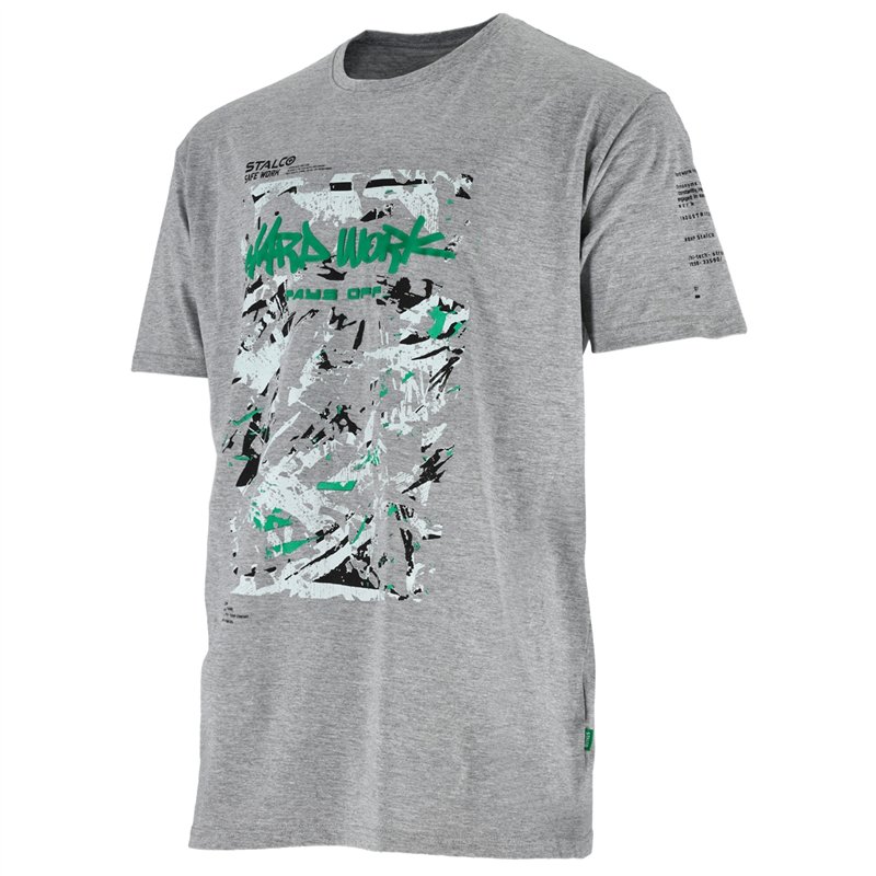 T-shirt męski BONO PAINTER szary 2XL  S090696023