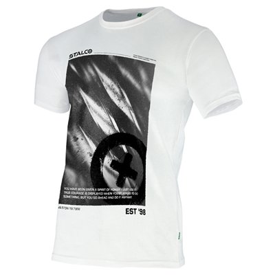 T-shirt męski BONO STINGER biały M  S090696032
