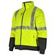 Kurtka ocieplana ostrzegawcza przeciwdeszcz. męska REVERS J 2in1 żółty 4XL  PERFECT S090797017