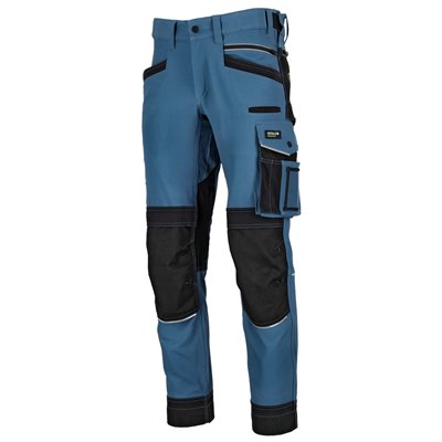 Spodnie robocze STRETCH LINE niebieski 3XL  PERFECT S090179321