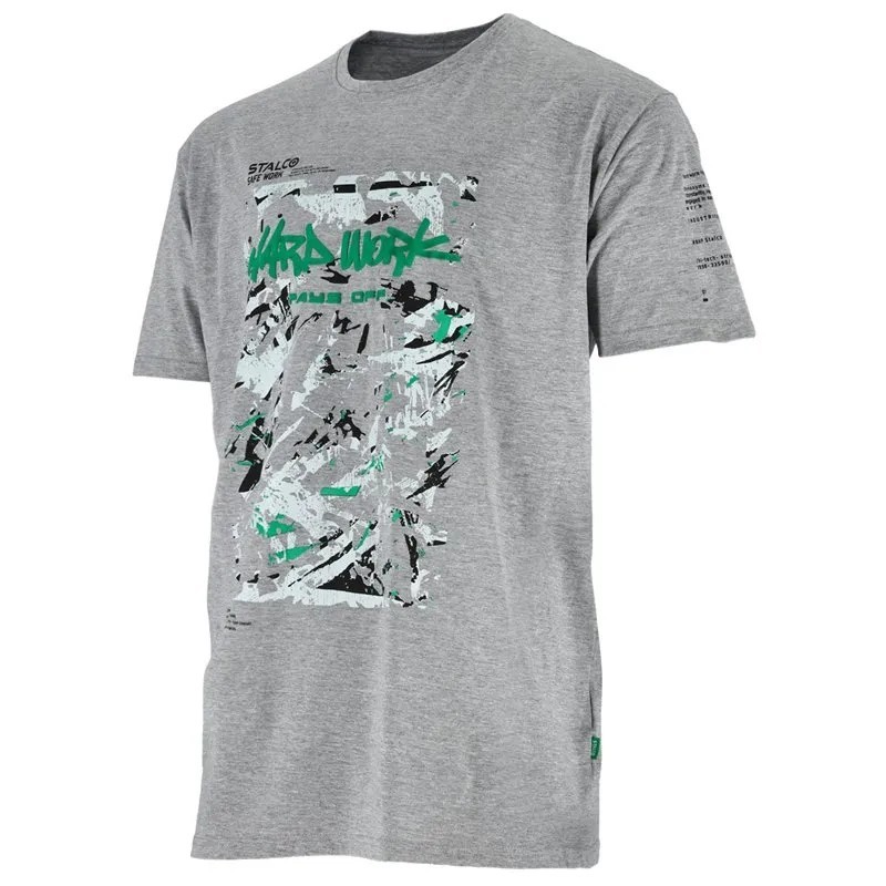 T-shirt męski BONO PAINTER szary XS  S090644502