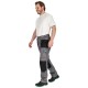 Spodnie robocze BASIC LINE szary S  S-47854
