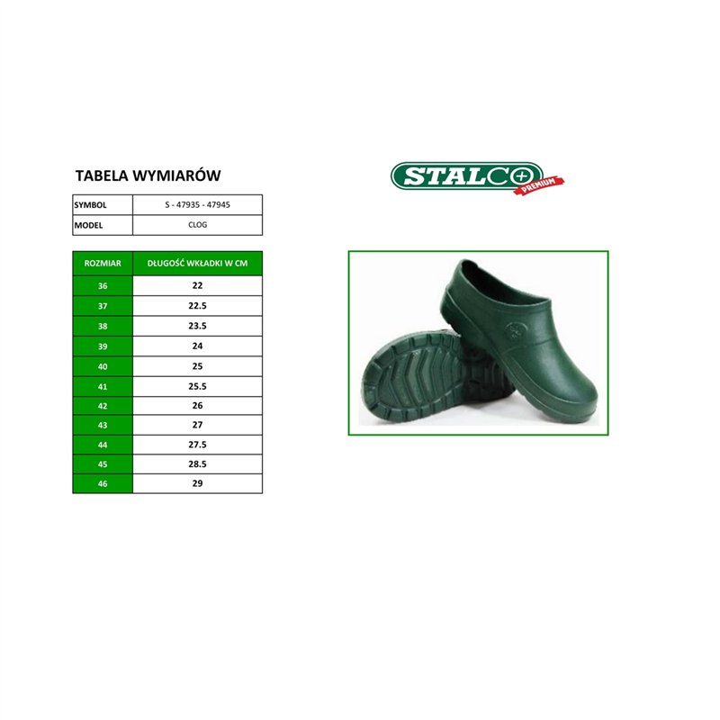 Chodak CLOG roz.38  S-47937