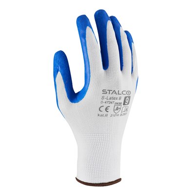 Rękawice poliestrowe S-LATEX B 7”  S-47348