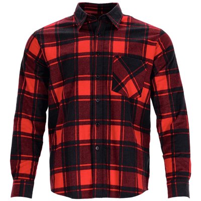 Koszula flanelowa SQUARE czerwony 2XL - 47  S-42027