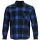 Koszula flanelowa SQUARE niebieski 2XL - 47  S-42037