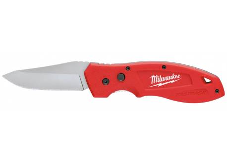 Ząbkowany Składany Nóż Milwaukee