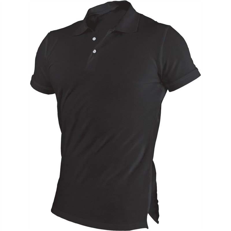 Koszulka polo męska GARU czarny M  S-44644
