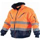 Kurtka ocieplana ostrzegawcza męska PILOT HI-VIS pomarańczowy L  S-44087