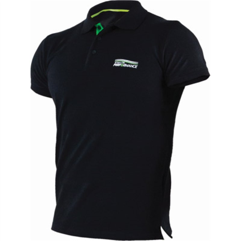 Koszulka polo męska NATURE M czarny XL  PERFECT S-78571
