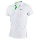 Koszulka polo męska NATURE M biały L  PERFECT S-78559