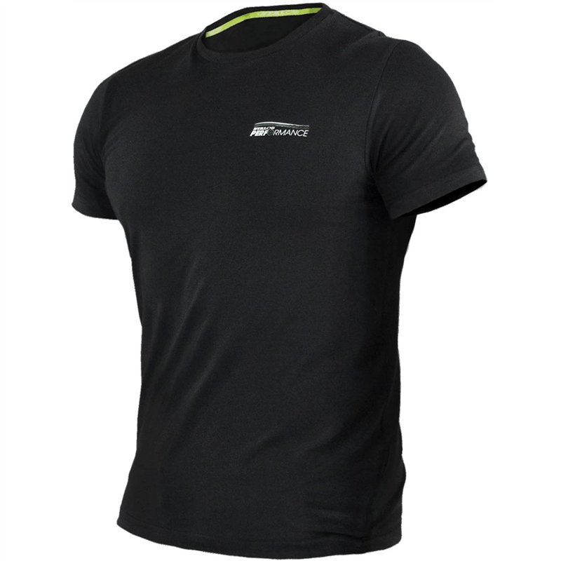 T-shirt męski LUCKY M czarny L  PERFECT S-78639