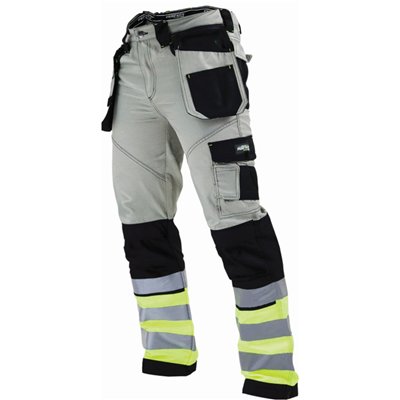 Spodnie robocze DURA TWILL szary L  PERFECT S090178903