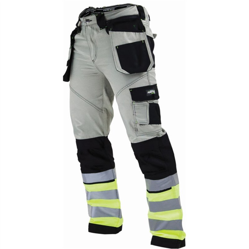 Spodnie robocze DURA TWILL szary L  PERFECT S090178903