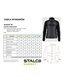 Bluza softshell damska AUGUST W czarny M  PERFECT S-78841