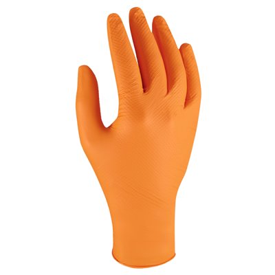 Rękawice NITRAX GRIP ORANGE 8” M (1op-50szt)  PERFECT S-76367