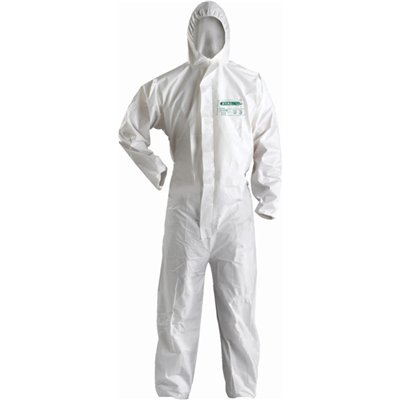 Kombinezon ochronny MICROPOROUS biały 2XL  S-47932