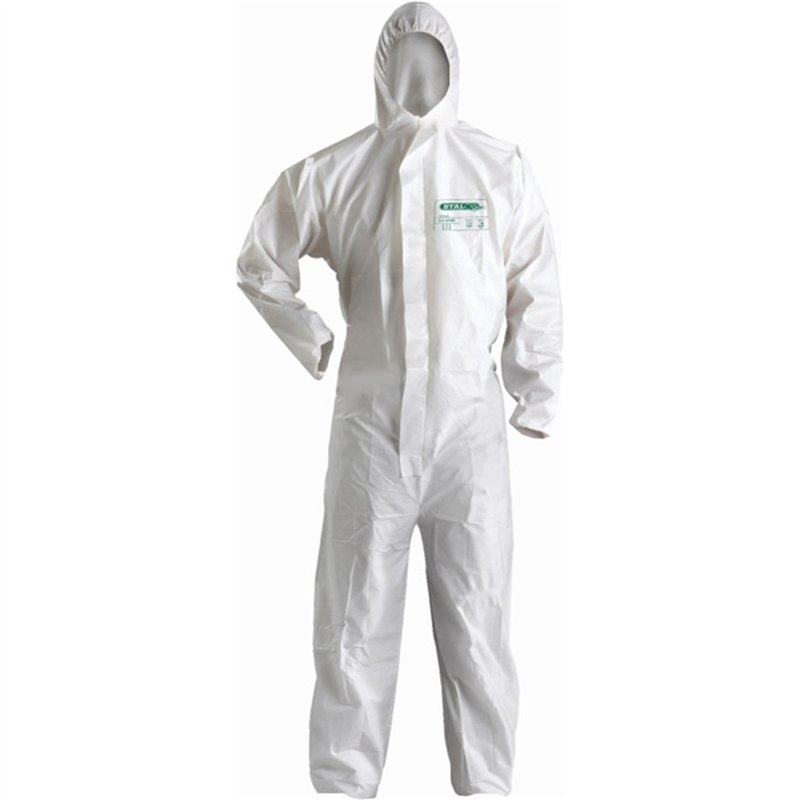 Kombinezon ochronny MICROPOROUS biały 2XL  S-47932