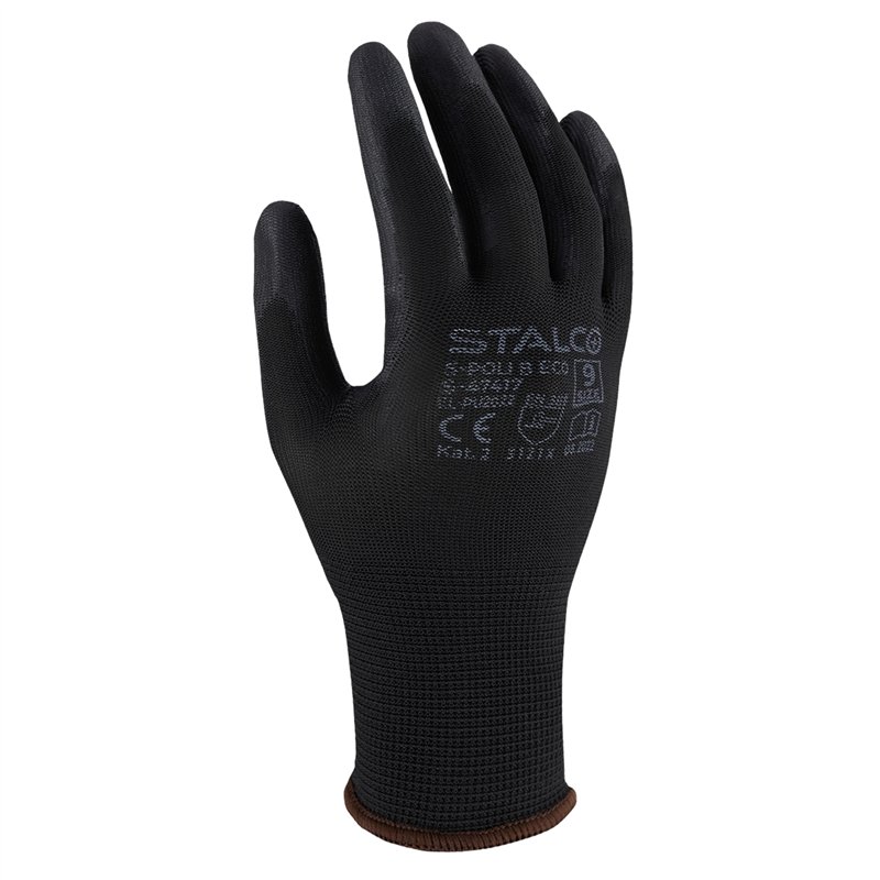Rękawice poliestrowe S-POLI B ECO 10”  S-47418