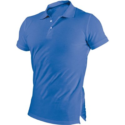 Koszulka polo męska GARU niebieski 2XL  S-44659