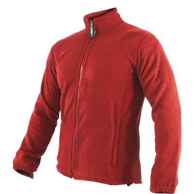 Bluza polarowa męska BARRY czerwony 4XL  S-51073