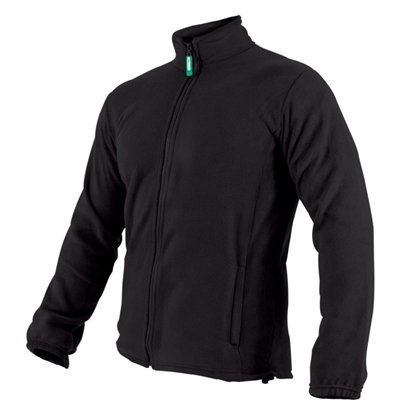 Bluza polarowa męska BARRY czarny 4XL  S-51101