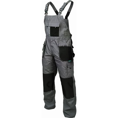 Spodnie ogrodniczki BASIC LINE szary 4XL  S-47875