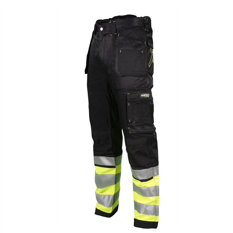 Spodnie robocze DURA TWILL czarny M  PERFECT S090178187