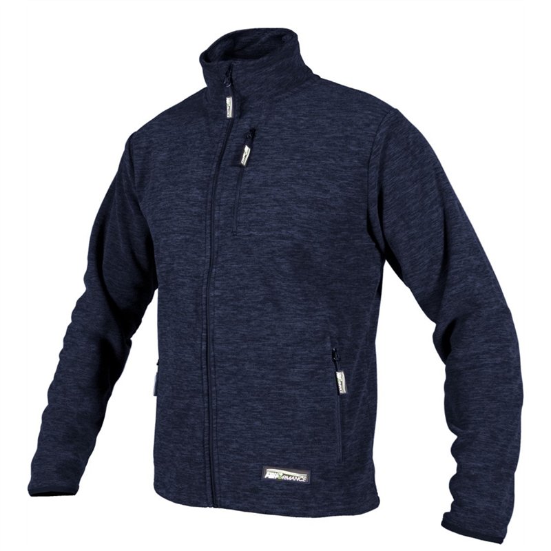 Bluza polarowa męska NAVAS M granatowy XL  PERFECT S-78333