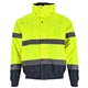 Kurtka ocieplana ostrzegawcza męska BOMBER 3in1 żółty 4XL  S090700023