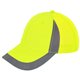 Czapka z daszkiem odblaskowa PICK żółty ONE SIZE  S091444224