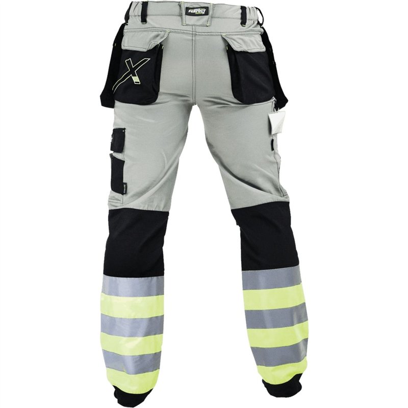 Spodnie robocze DURA TWILL szary L  PERFECT S090178903